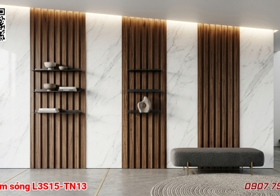 PHỐI TẤM LAM SÓNG NHỰA 3S15 CHO TƯỜNG – KHÔNG GIAN ĐẸP, HIỆN ĐẠI VÀ CÓ CHIỀU SÂU!