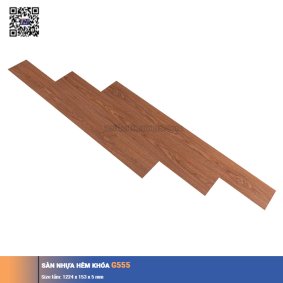 Sàn nhựa hèm khóa G555