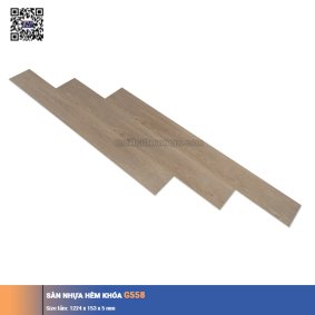 Sàn nhựa hèm khóa G558
