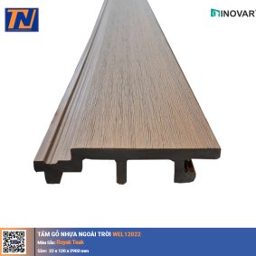 Tấm gỗ nhựa Inovar ốp tường, trần WEL12022