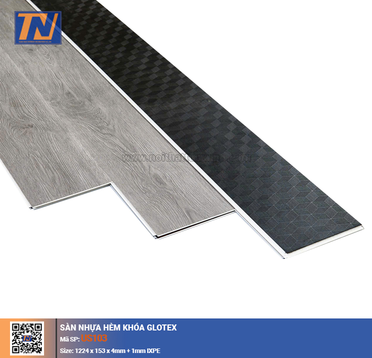 Sàn nhựa hèm khóa Glotex US103