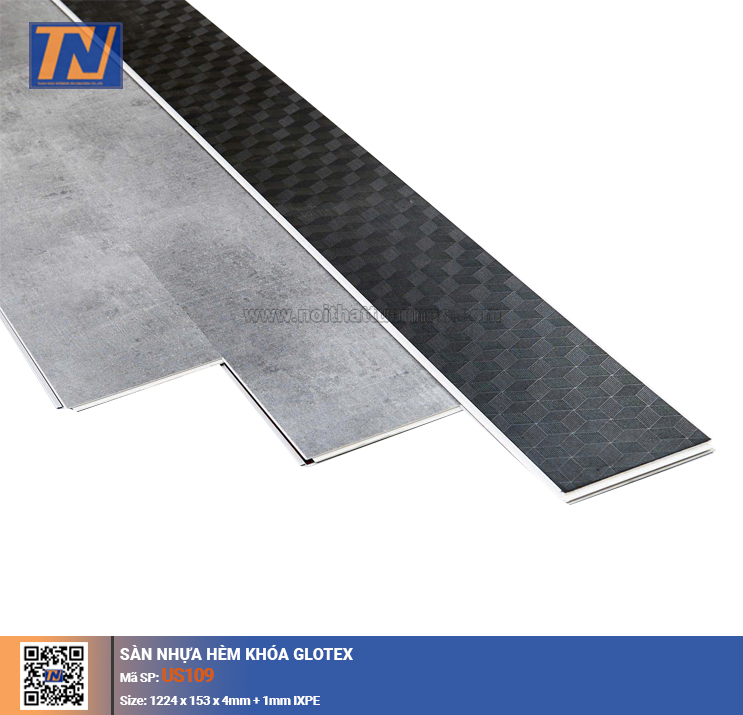 Sàn nhựa hèm khóa Glotex US109