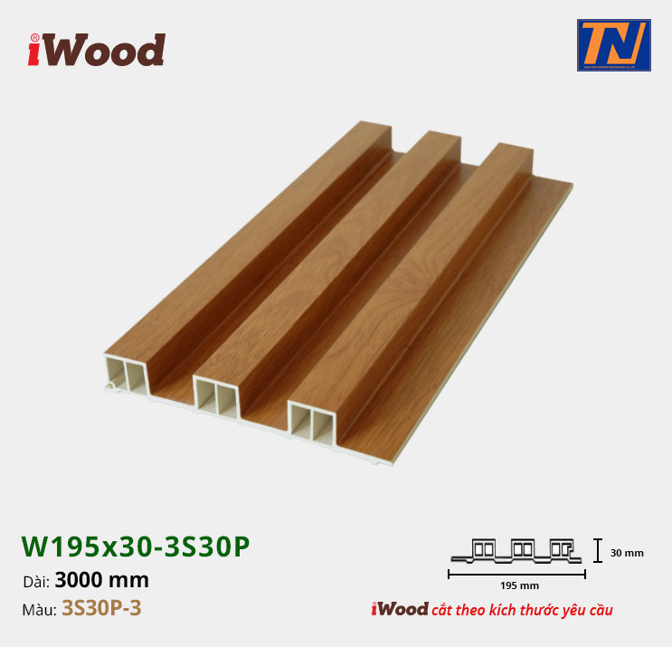 Tấm ốp iWood 3S30P-3