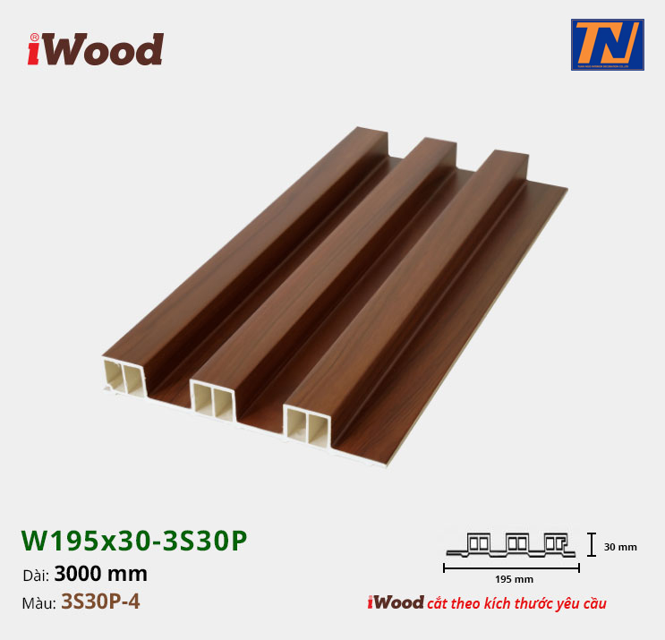 Tấm ốp iWood 3S30P-4