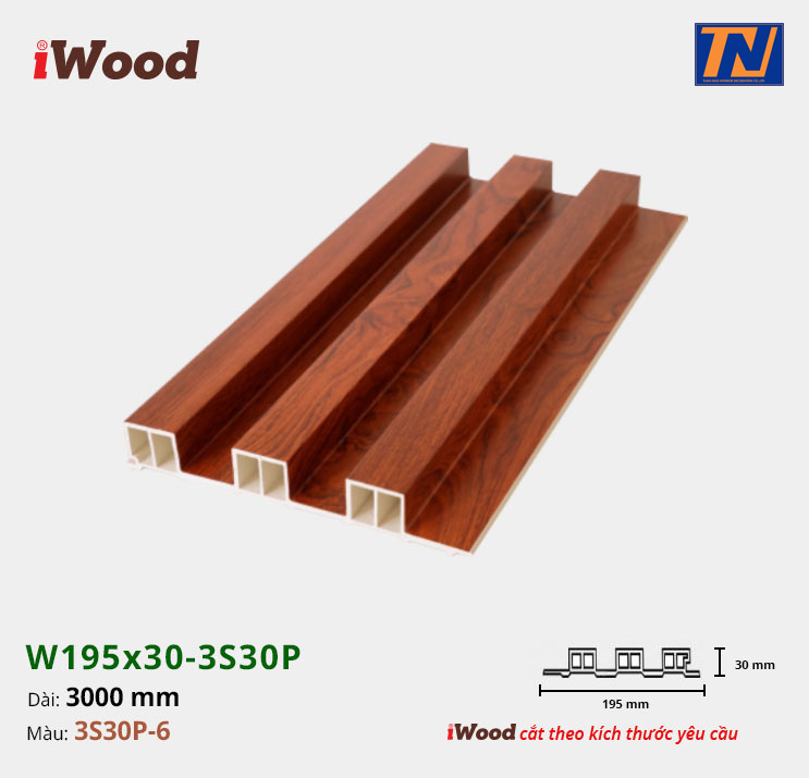 Tấm ốp iWood 3S30P-6