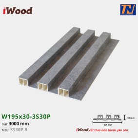 Tấm ốp iWood 3S30P-8