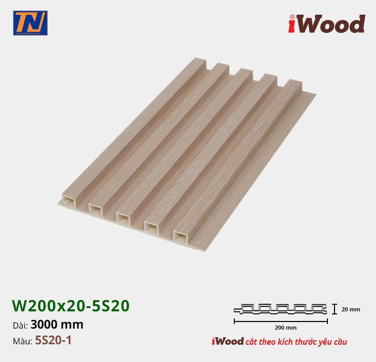 Tấm ốp iWood 5S20-1