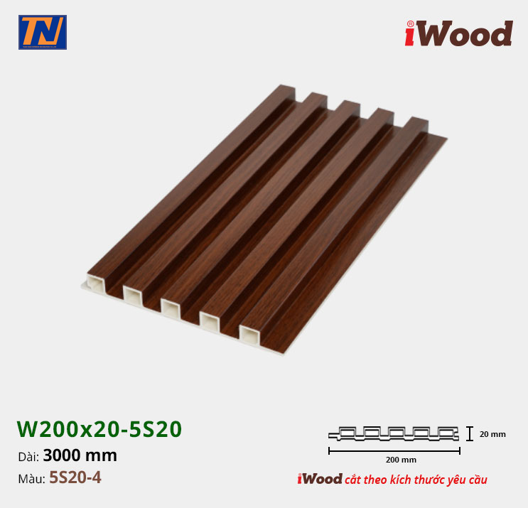 Tấm ốp iWood 5S20-4