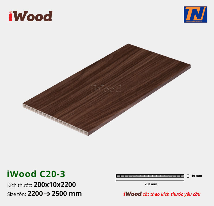 Mặt Đứng Cầu Thang iWood C20-3