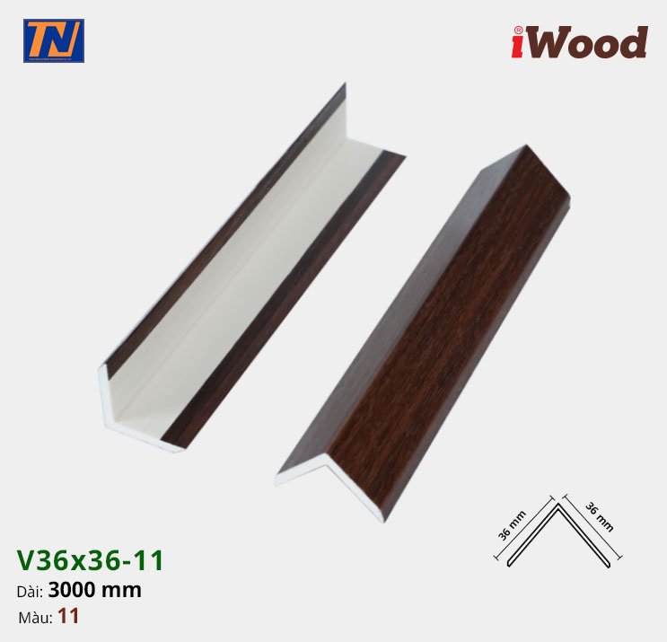 Nẹp iWood V36x36-11