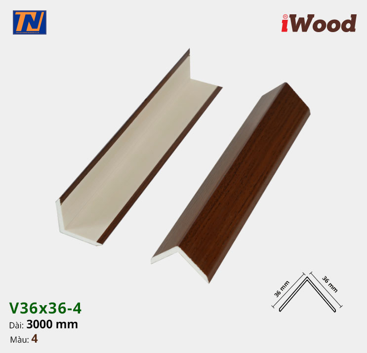 Nẹp iWood V36x36-4