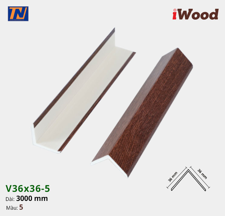 Nẹp iWood V36x36-5