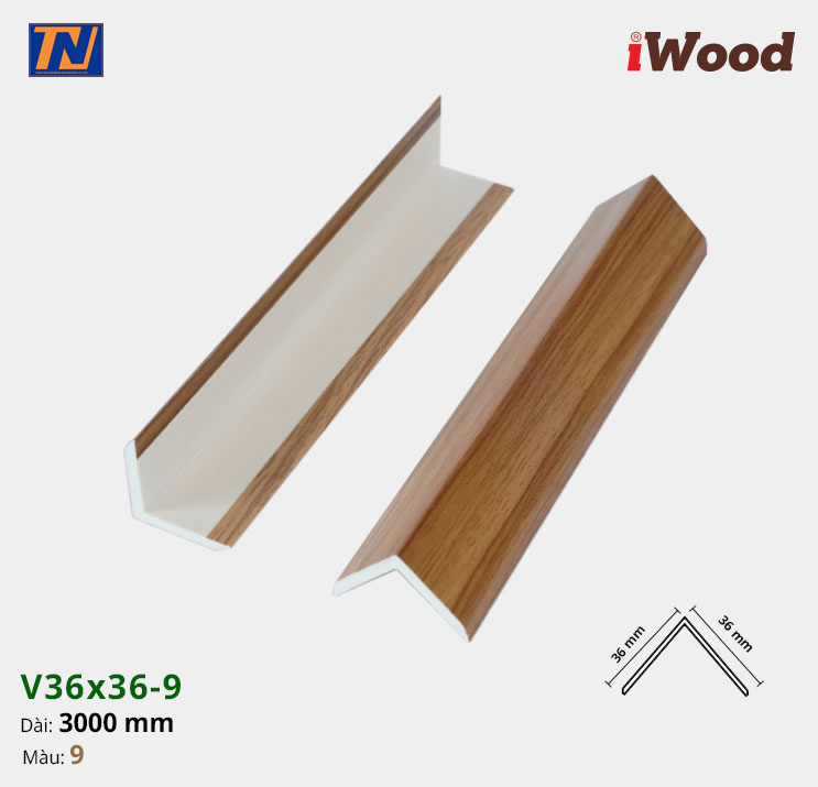 Nẹp iWood V36x36-9