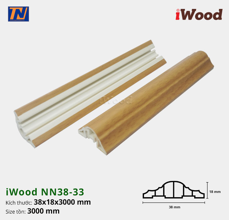 Nẹp Nối iWood NN38-33