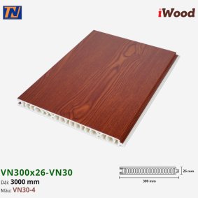 Tấm vách ngăn iWood VN300x26-VN30-4