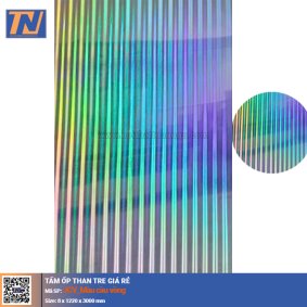 Tấm Than Tre Tráng Gương JCV_Màu cầu vồng