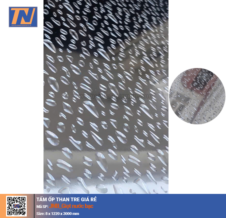 Tấm Than Tre Tráng Gương JNB_Giọt Nước Bạc