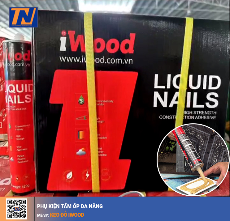 Keo iWood đỏ