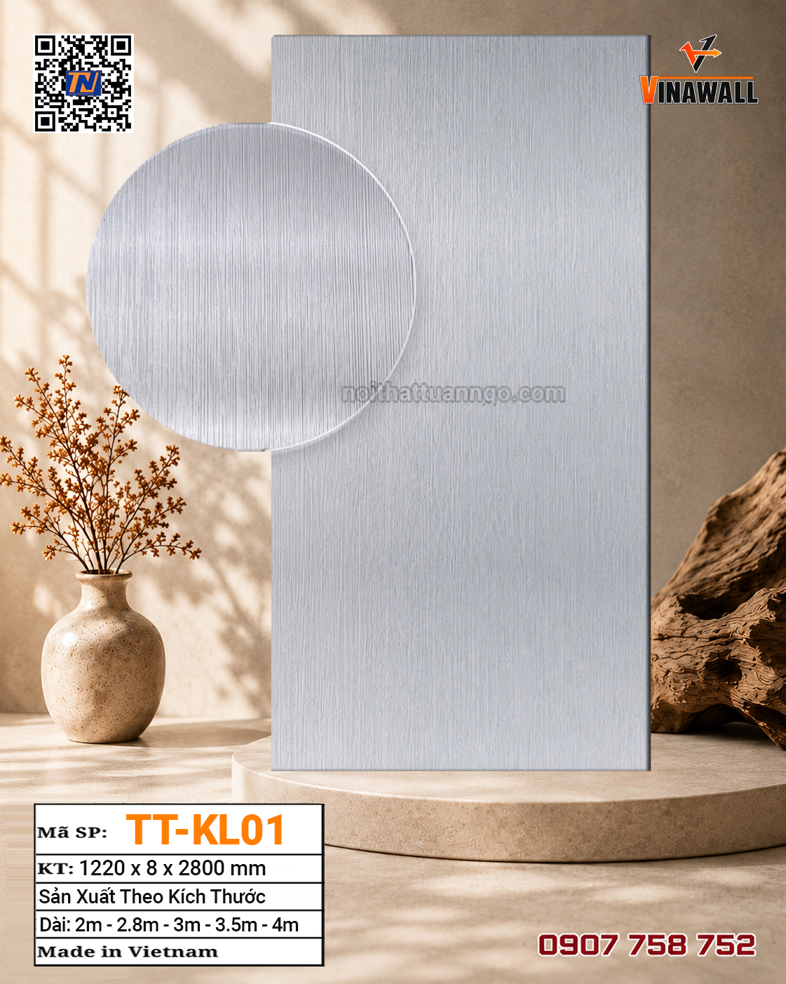 Tấm ốp than tre TT-KL01