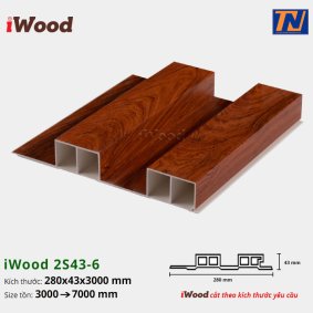 Tấm ốp iWood 2S43-6
