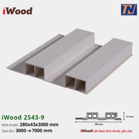 Tấm ốp iWood 2S43-9