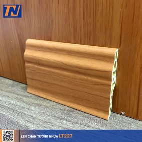 Len chân tường nhựa LT227