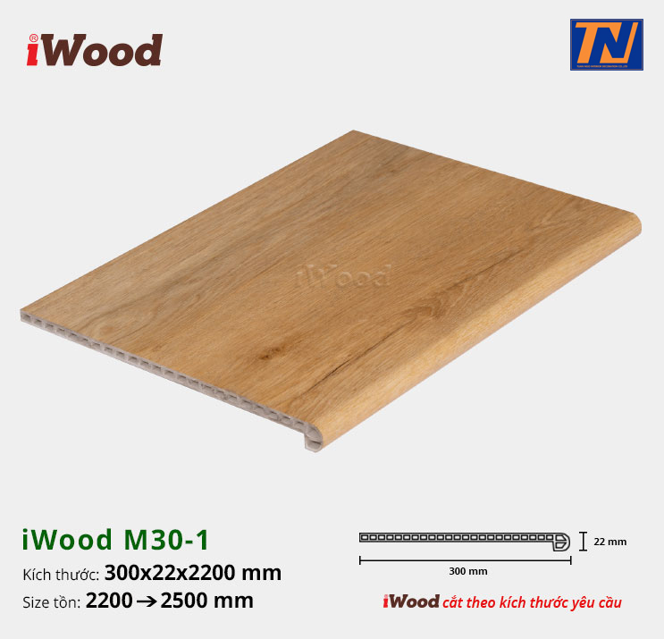 Mặt Bậc Cầu Thang iWood M30-1