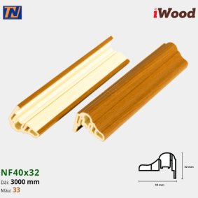 Nẹp cửa iWood NF40x32-33