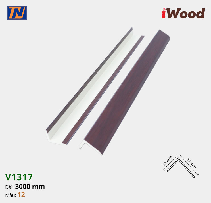 Nẹp iWood V1317-12