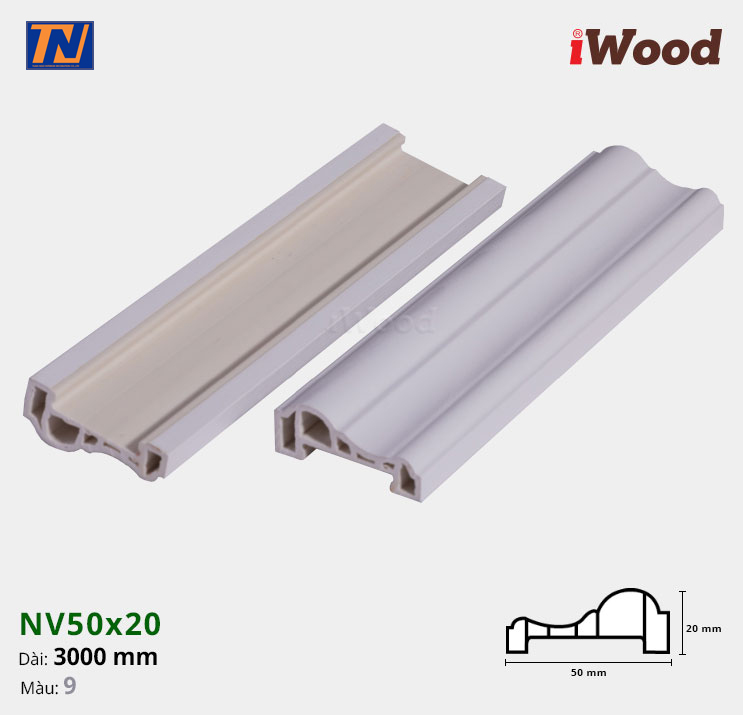 Nẹp Viền iWood NV50x20-9