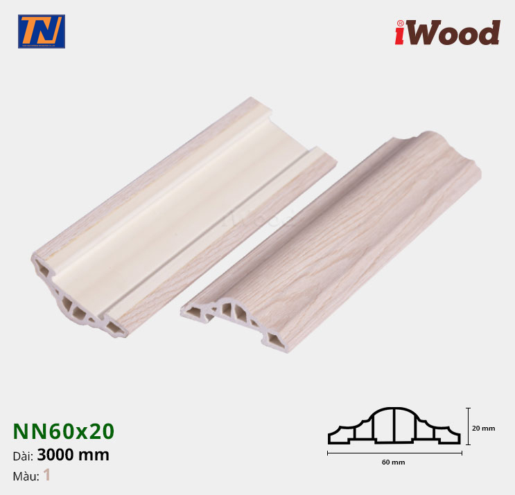 Nẹp Nối iWood NN60x20-1