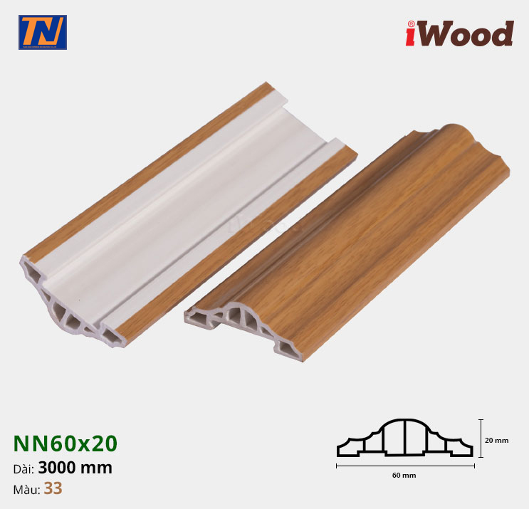 Nẹp Nối iWood NN60x20-33