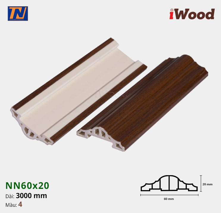 Nẹp Nối iWood NN60x20-4