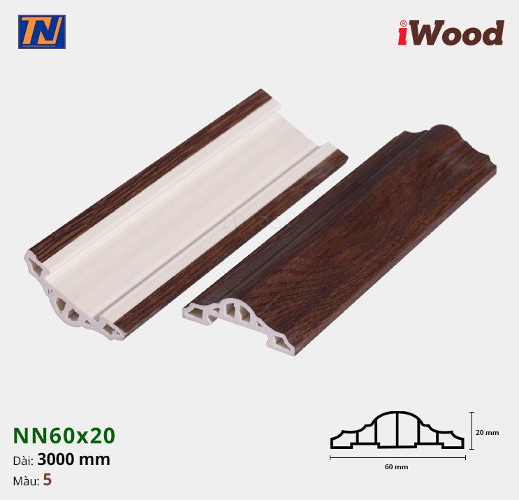 Nẹp Nối iWood NN60x20-5