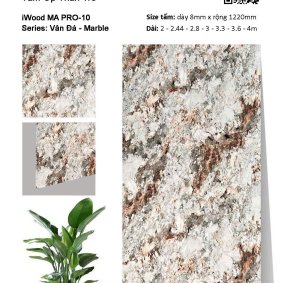 Tấm ốp than tre vân đá MA PRO-10