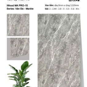 Tấm ốp than tre vân đá MA PRO-15