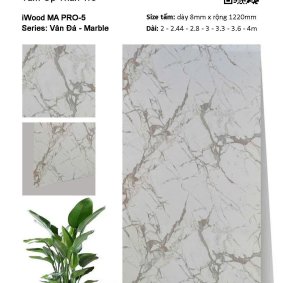 Tấm ốp than tre vân đá MA PRO-5
