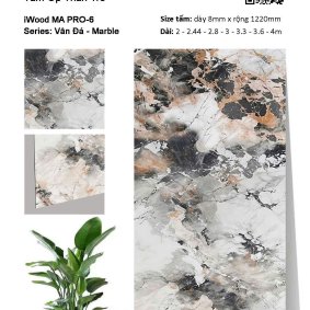 Tấm ốp than tre vân đá MA PRO-6