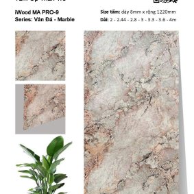 Tấm ốp than tre vân đá MA PRO-9