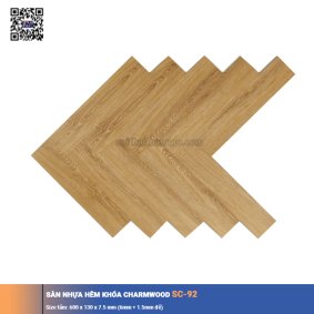 Sàn nhựa hèm khóa Charmwood SC-92