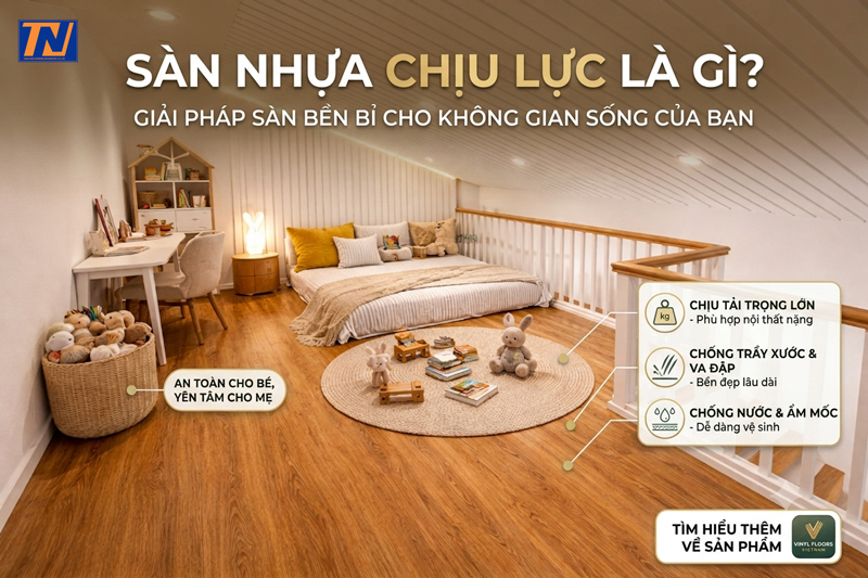Sàn Nhựa Chịu Lực Là Gì? Ưu Điểm, Báo Giá Và Ứng Dụng Thực Tế 2026