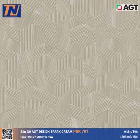 Sàn gỗ AGT DESIGN SPARK CREAM PRK 701