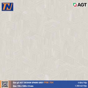 Sàn gỗ AGT DESIGN SPARK GREY PRK 704