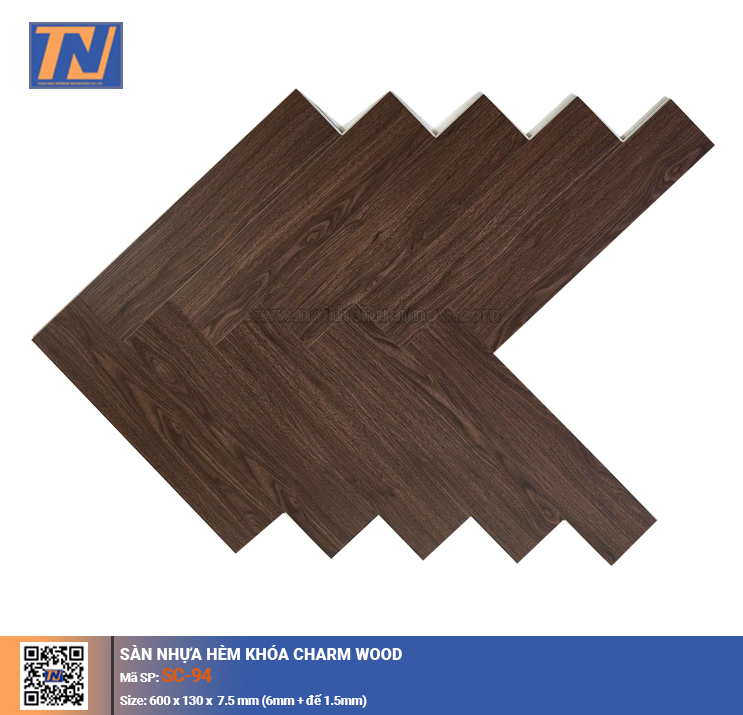 Sàn nhựa hèm khóa Charmwood SC-94