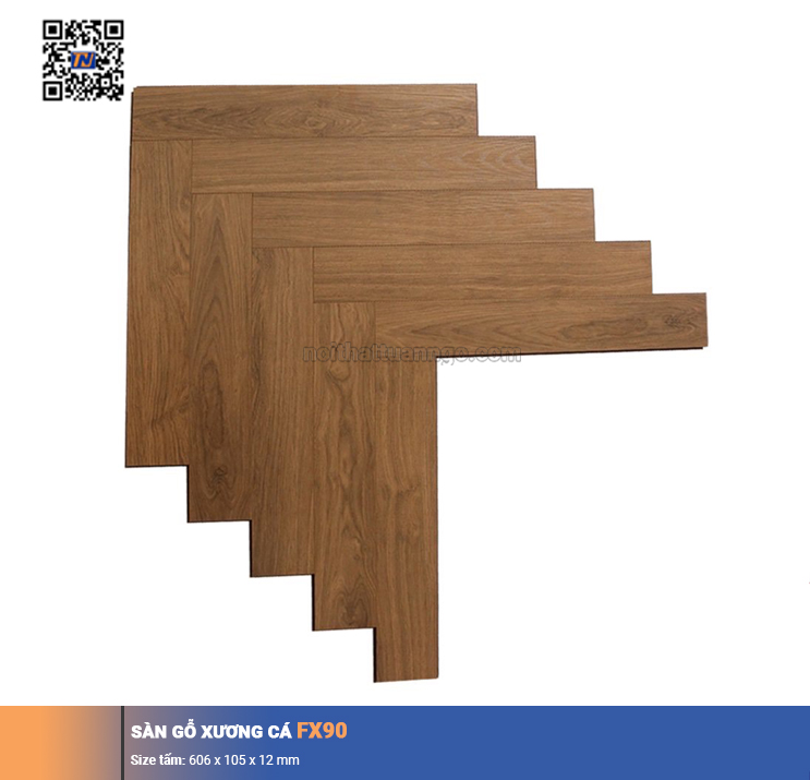 Sàn gỗ  xương cá FX90
