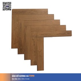 Sàn gỗ xương cá Fortune FX90
