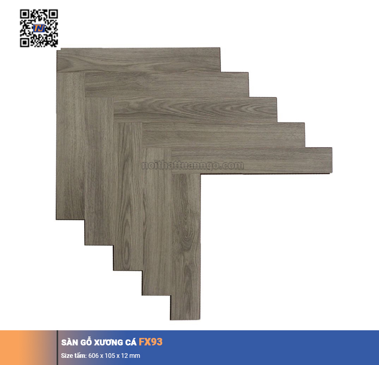 Sàn gỗ  xương cá FX93