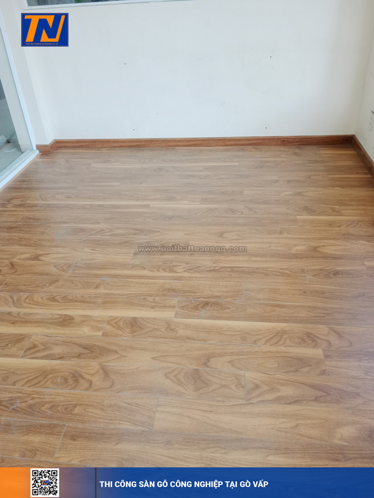 Thi Công Sàn Gỗ Công Nghiệp Tại Gò Vấp