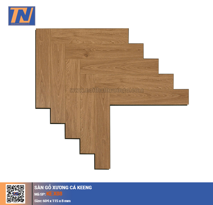 Sàn gỗ Keeng KE-X88