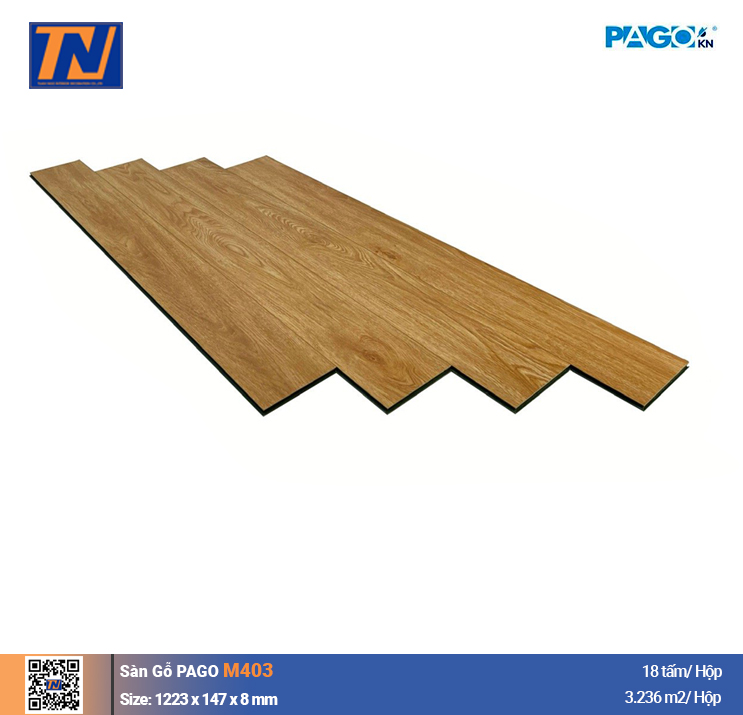 Sàn gỗ Pago M403